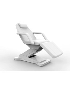 Sillón de belleza eléctrico blanco de 3 motores RIMA