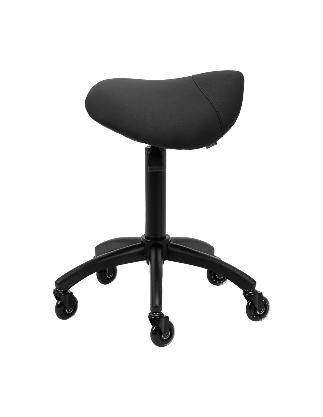 John's Zwarte Professionele Ergonomische Kruk - Comfort & Mobility Pro Zadel