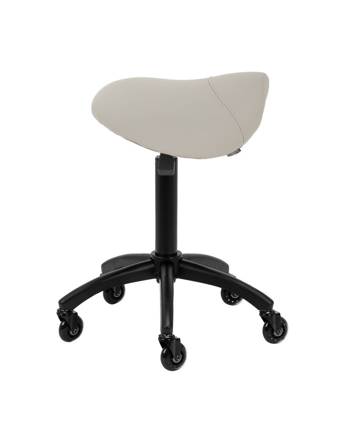 John’s Professional Ergonomischer Hocker Grau-Beige