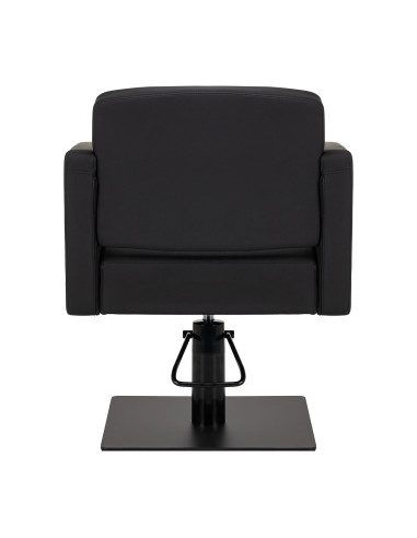 Poltrona da parrucchiere Bellagio Black: comfort premium e design elegante