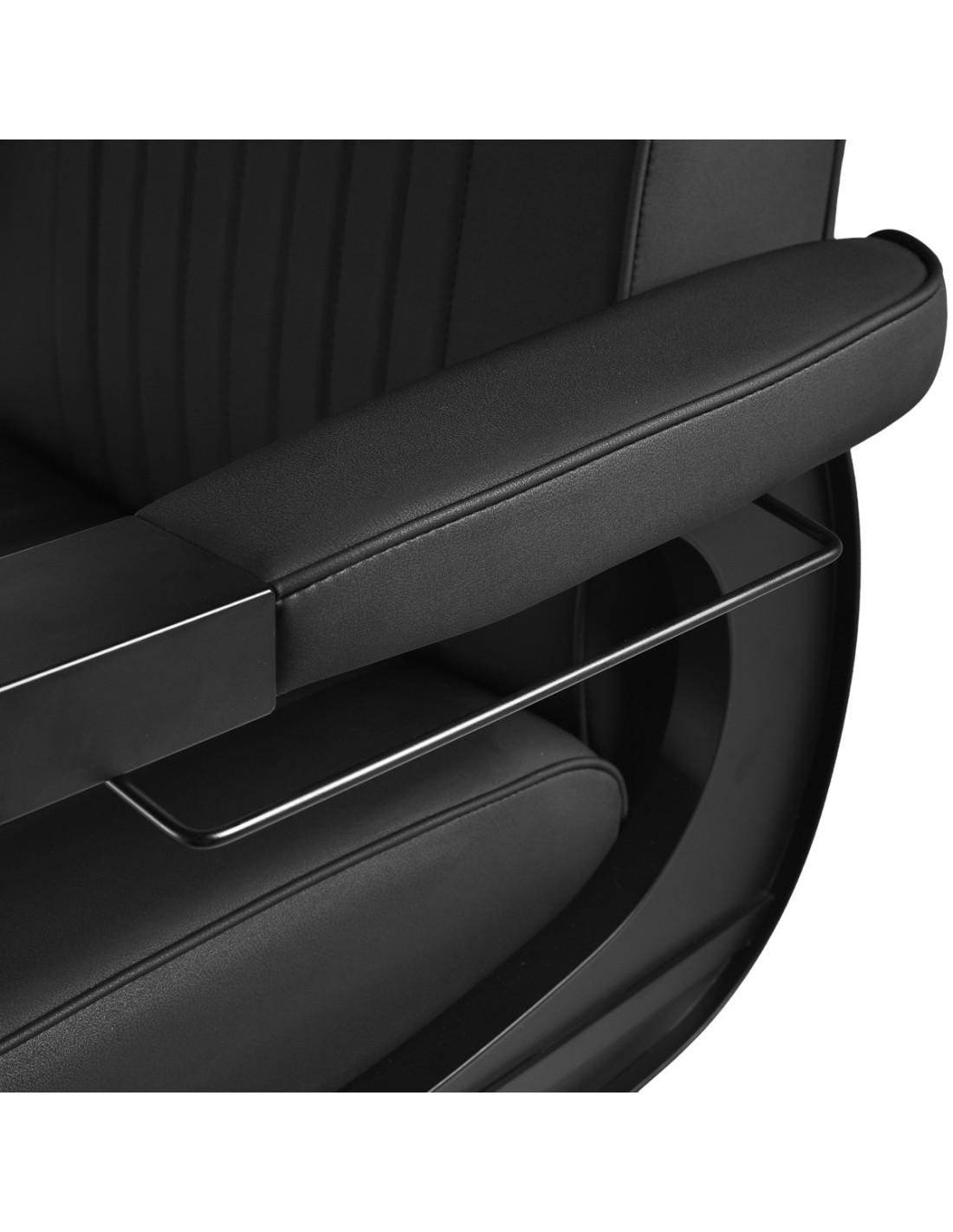 Fauteuil de Barbier John’s Noir – Structure Noire 