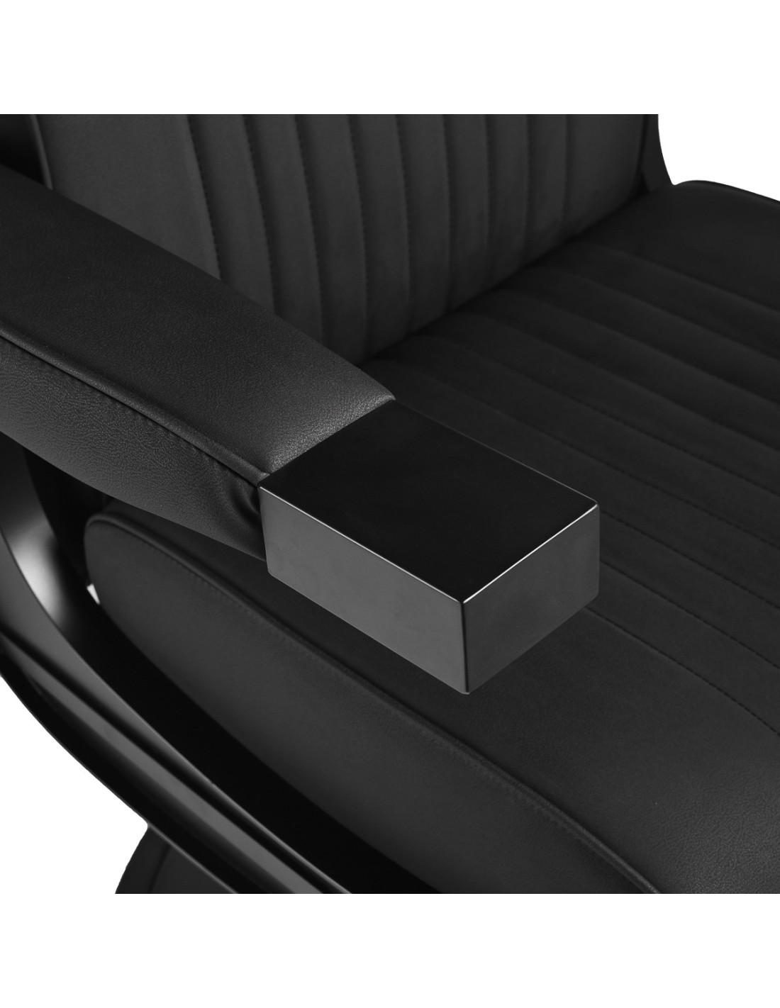 Fauteuil de Barbier John’s Noir – Structure Noire 