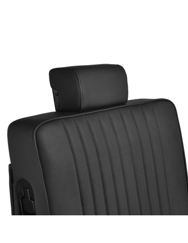 Fauteuil de Barbier John’s Noir – Structure Noire 