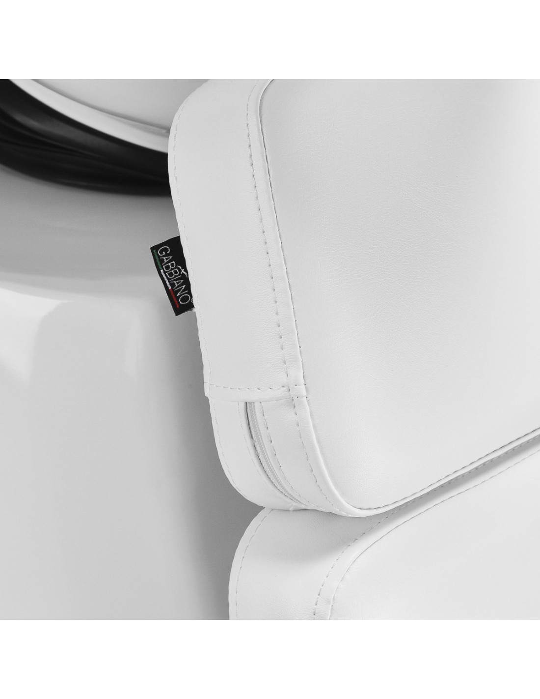 Porto Shampoo unit White & Grey Chrome  