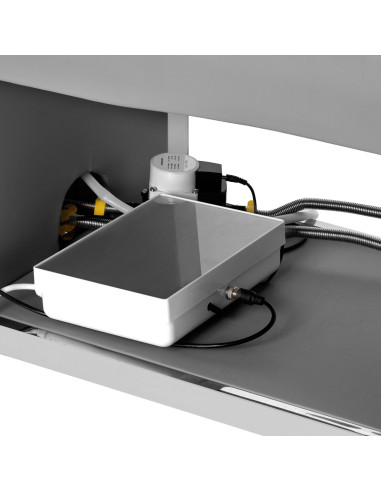 Cama de Spa Profissional Cinza Anion Steam Relax Pro
