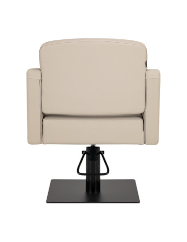 Cadeira de cabeleireiro Bellagio Grey Bege – Conforto premium e design elegante