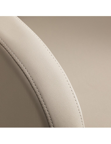 Sillón de peluquería Bellagio gris beige: comodidad superior y diseño elegante