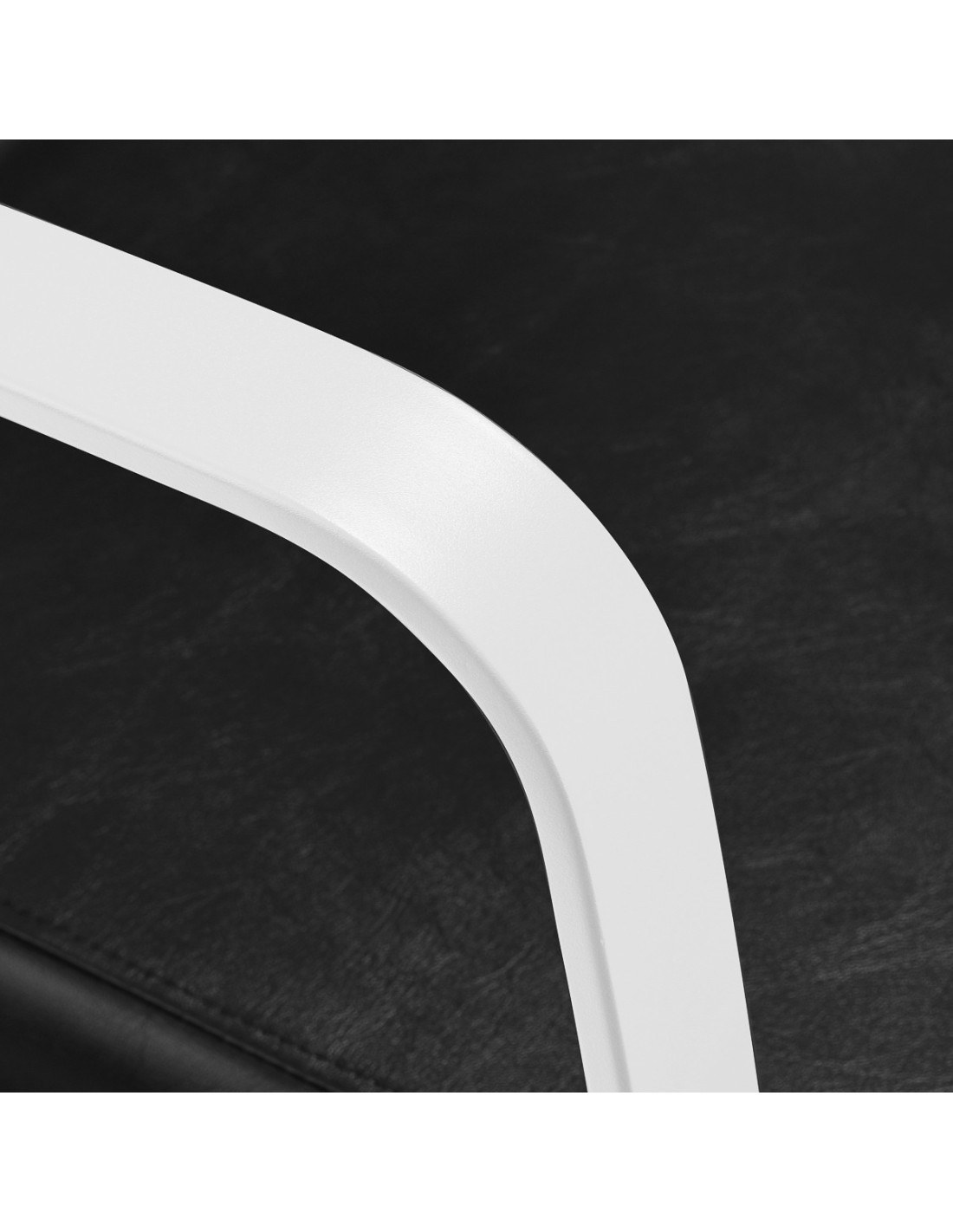 Porto Hairdressing Chair – White & Black