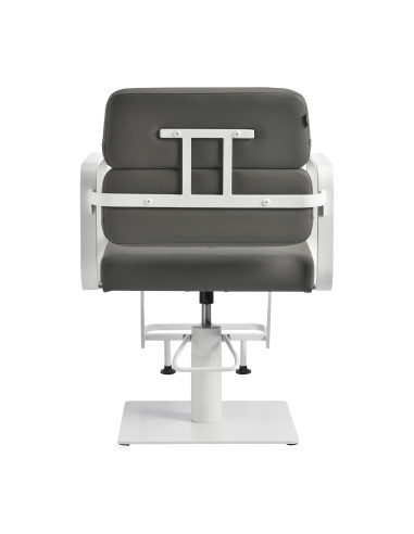 Porto Hairdressing Chair – White & Grey
