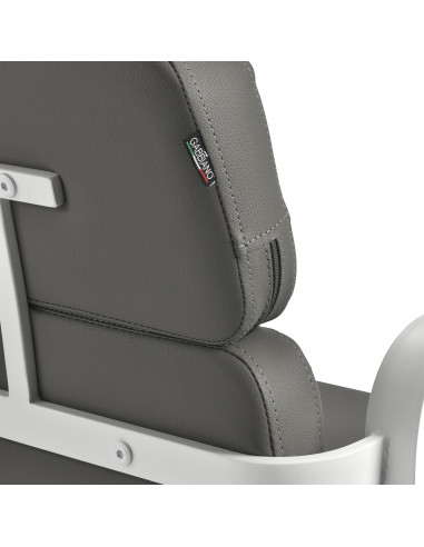 Porto Hairdressing Chair – White & Grey