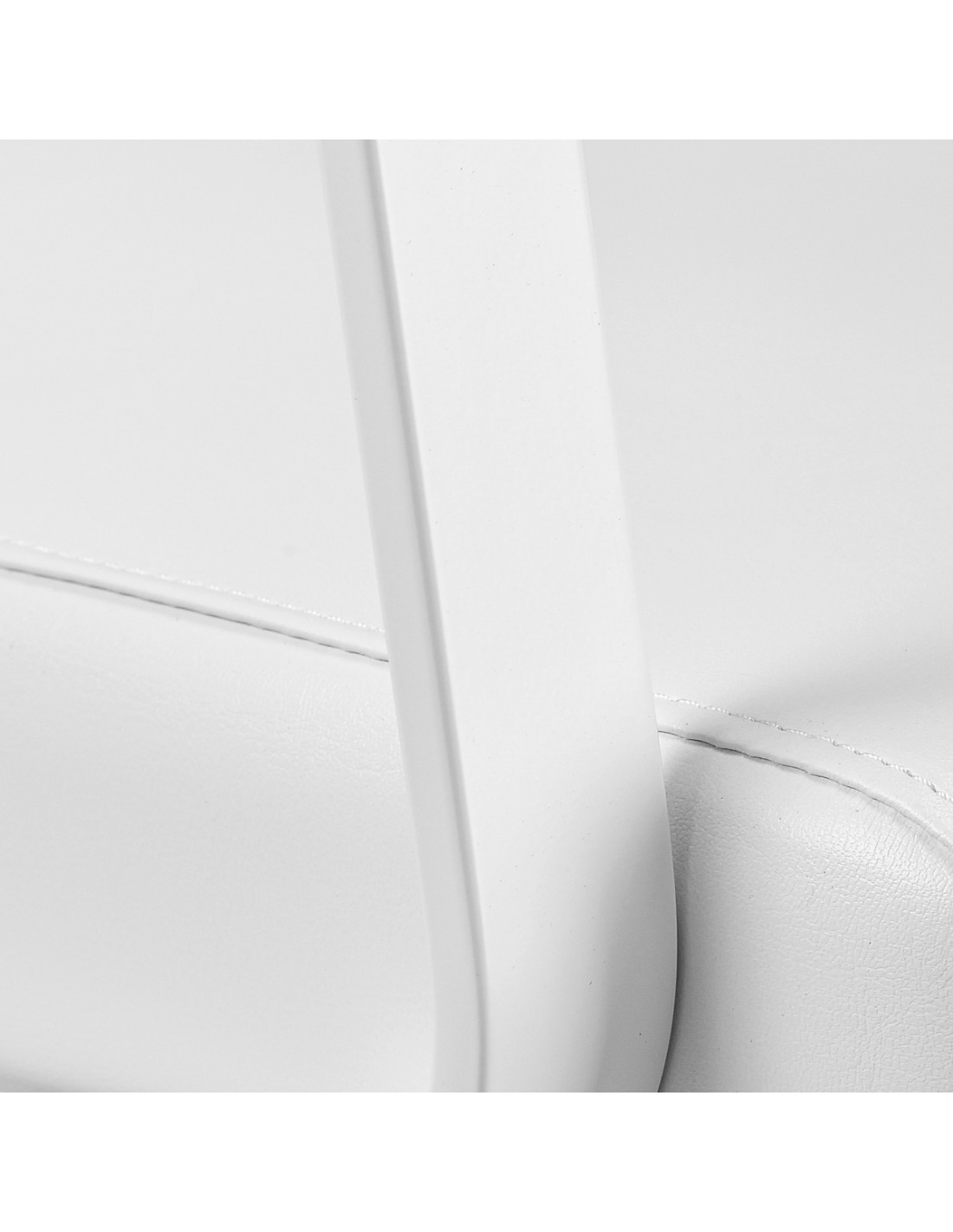 Poltrona da parrucchiere Porto – Bianco integrale