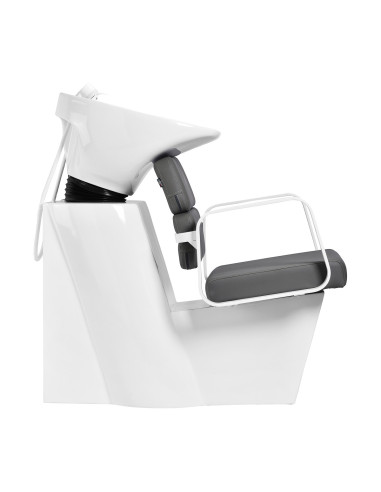 Porto Shampoo unit White & Grey – Elegant Comfort & Modern Design 