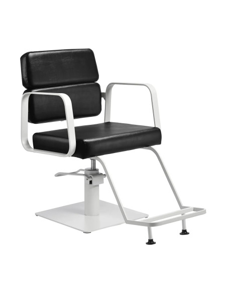 Porto Hairdressing Chair – White & Black