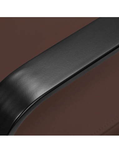 Fauteuil de coiffure Porto – Noir & Marron  