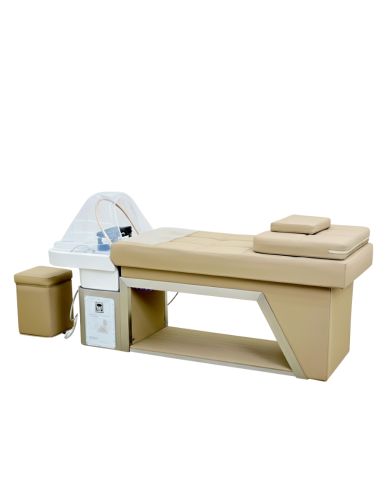 Table Head Spa SerenityFlow: Masaje profesional y ritual capilar