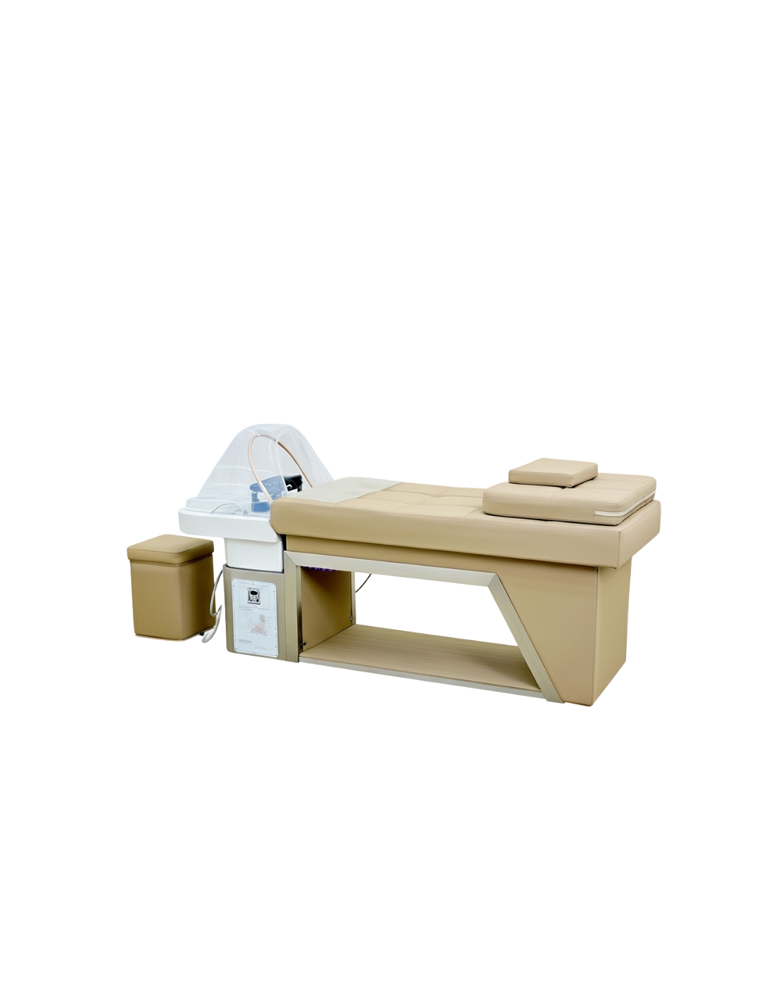 Table Head Spa SerenityFlow: Masaje profesional y ritual capilar