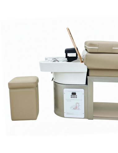 Table Head Spa SerenityFlow – Massaggio professionale e rituale per capelli