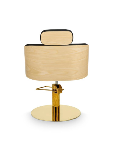 ALYA Black Hairdressing Chair – Barcelona Design & Professional Comfort