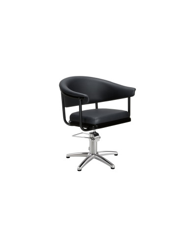 LYRA Black Hairdressing Chair