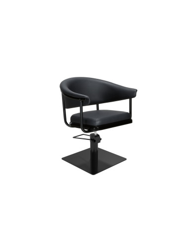 LYRA Black Hairdressing Chair