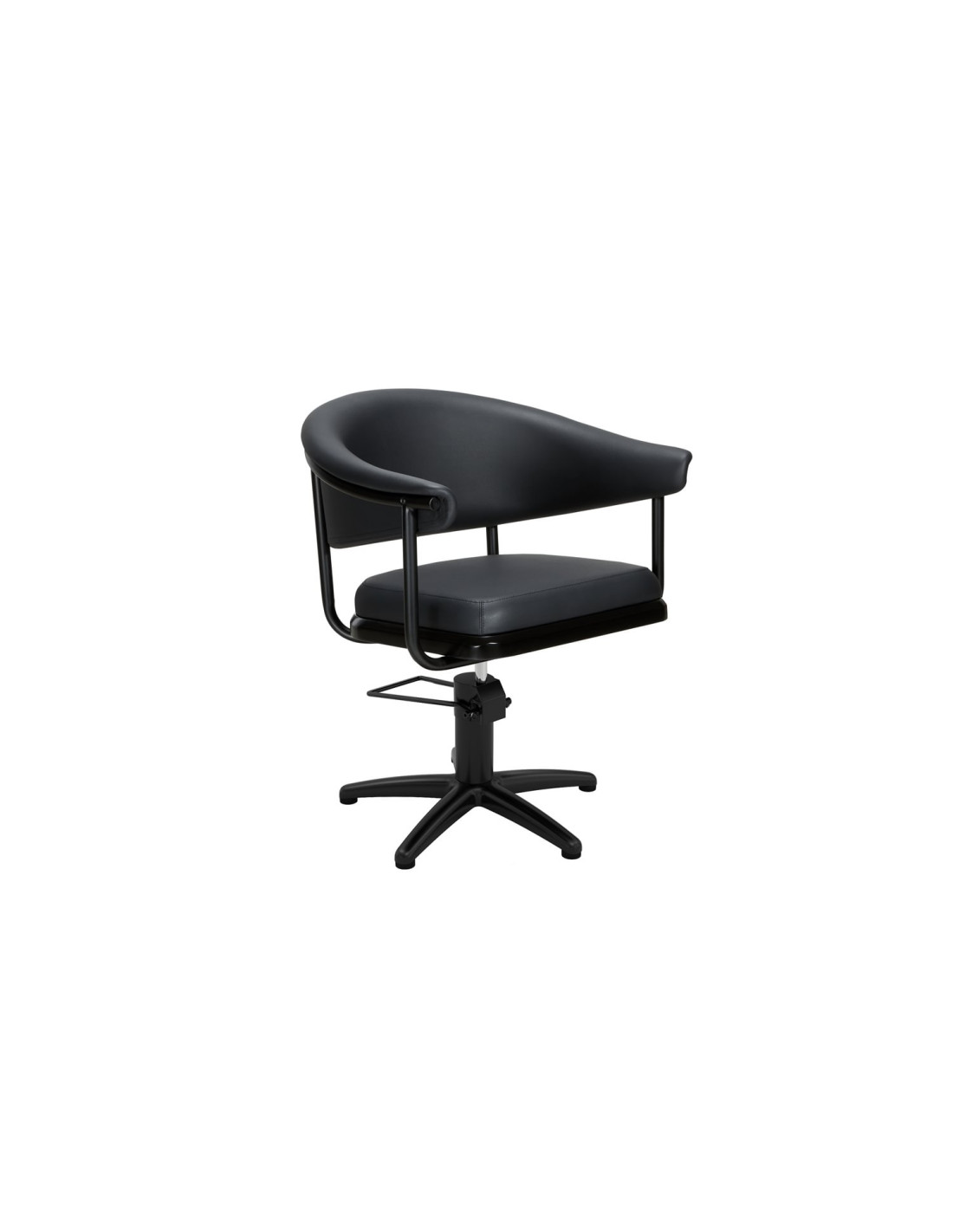 Silla de peluquería negra LYRA