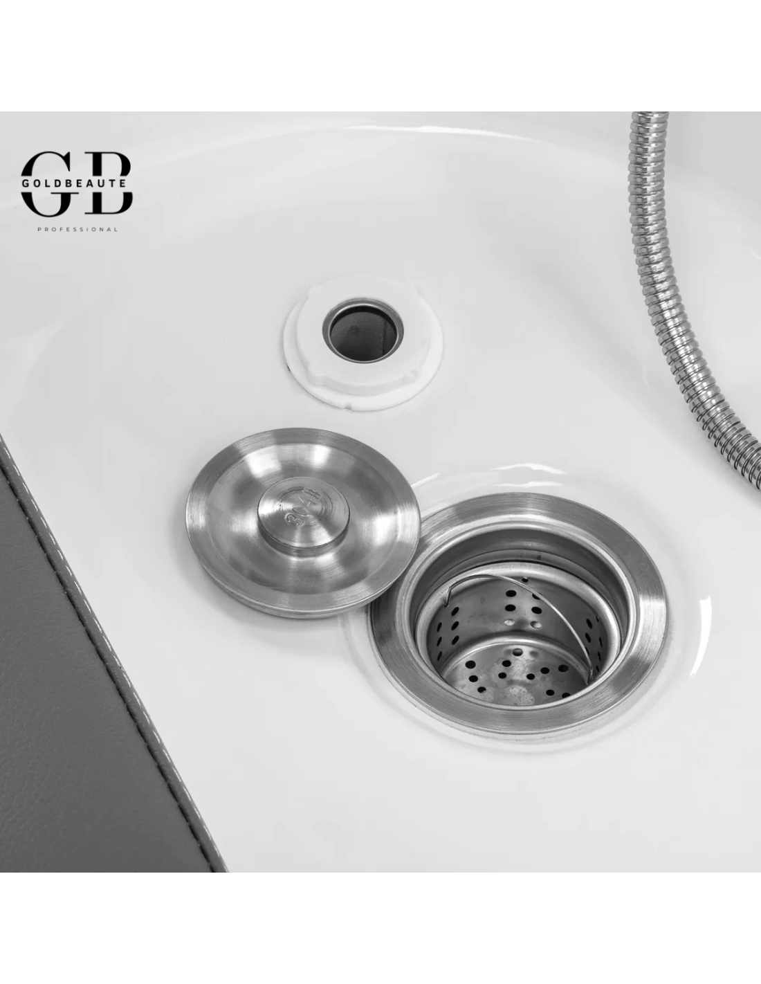 Tafelhoofd Spa 3-in-1 – ZenFusion Grey Edition Goldbeaute