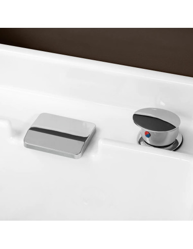 Head Spa Japanse 3-in-1 bedtafel – ZenFusion Edition Bruin