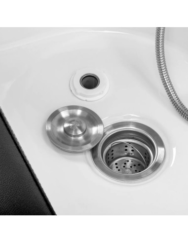 Mesa de cabeceira japonesa 3 em 1 Head Spa – ZenFusion Black Edition