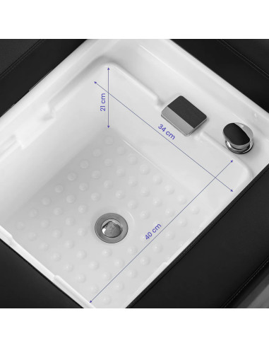 Head Spa Japanse 3-in-1 bedtafel – ZenFusion Black Edition