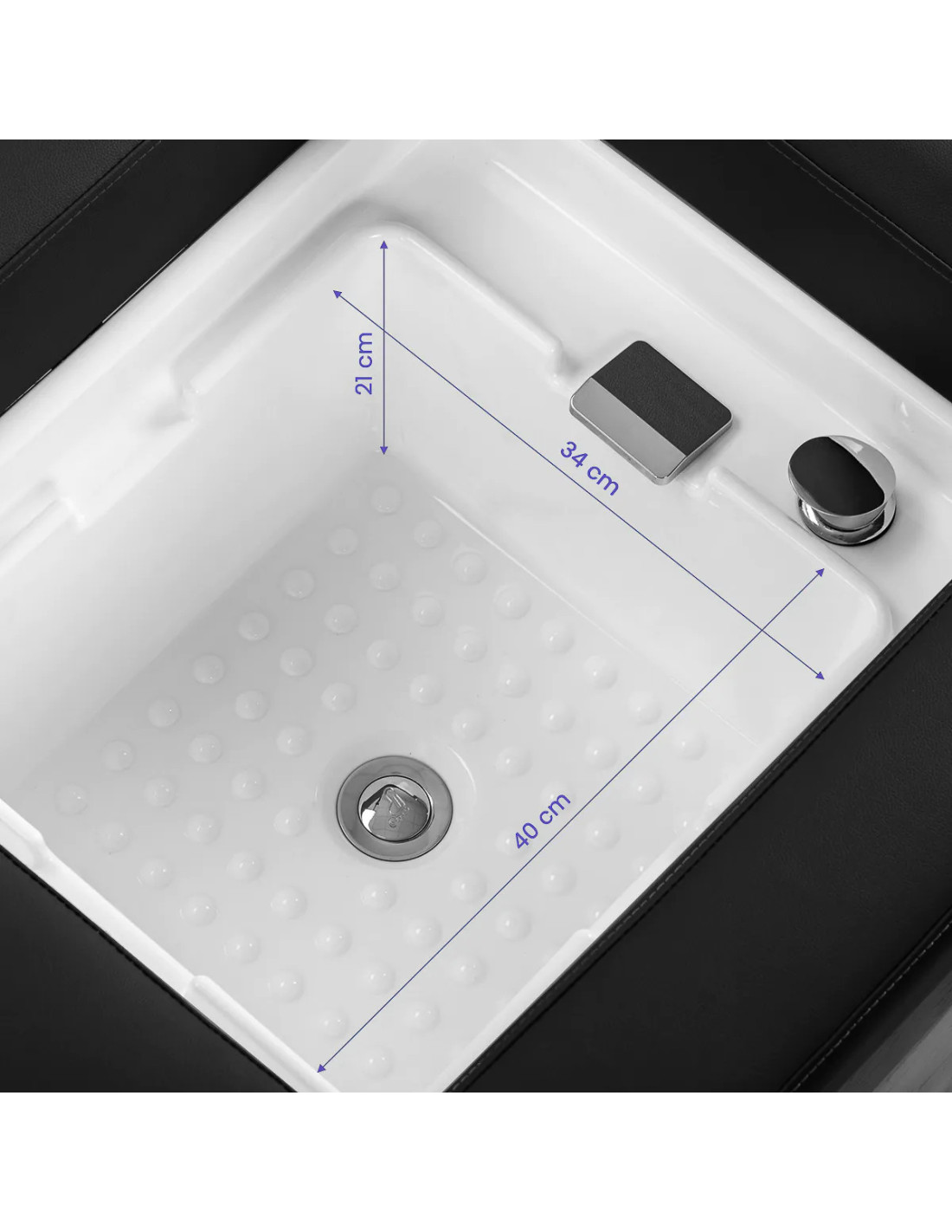 Head Spa Japanse 3-in-1 bedtafel – ZenFusion Black Edition