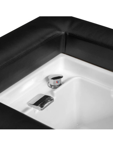 Mesa de cabeceira japonesa 3 em 1 Head Spa – ZenFusion Black Edition