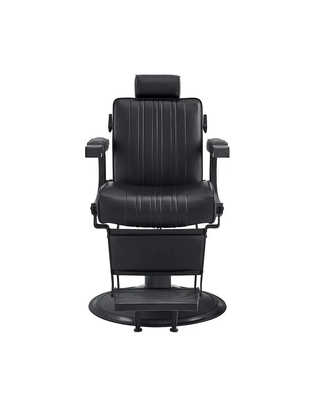 Silla de barbero Belgrano negra completa