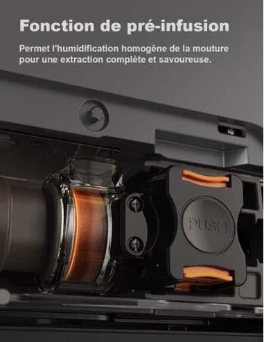 Cafetera espresso profesional automática Hibrew