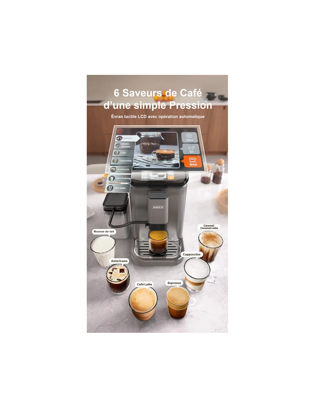 Hibrew Automatische Professionele Espressomachine