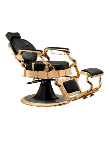 Syracuse Gold Barber Chair – Gouden elegantie en professioneel comfort 
