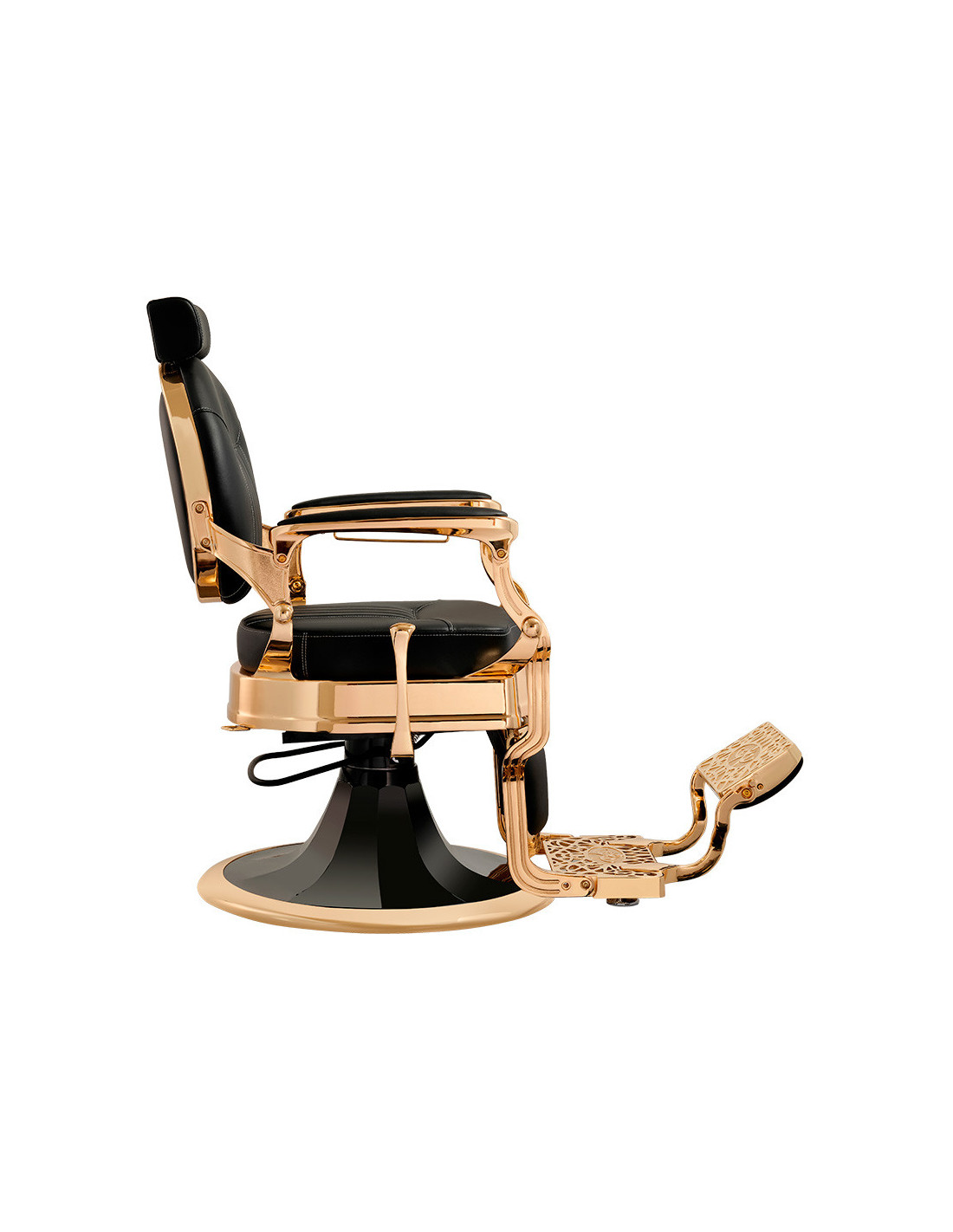 Fauteuil Barbier Syracuse Gold – Élégance Dorée & Confort Pro 