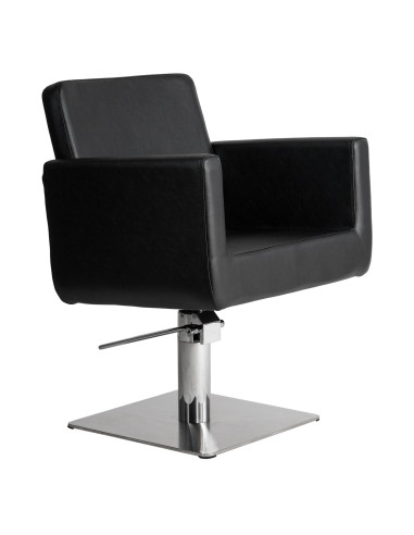 Fauteuil de coiffure sofia noir 