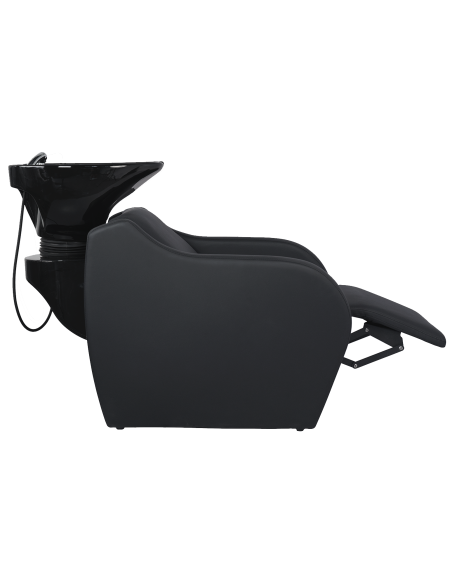  Bac à shampooing Full Black Avec Repose-Jambes électrique lorenzo metri 