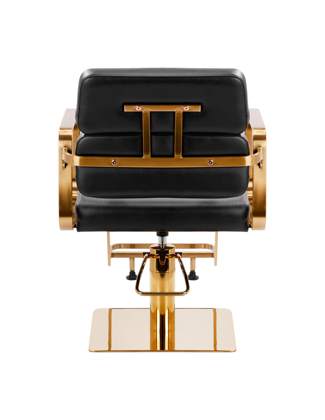 Porto Black Hairdressing Chair - Ergonomic Comfort for Modern Salons