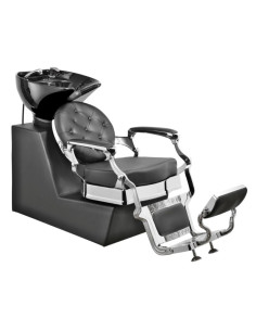 Florence Silver Black Barber Shampoo unit
