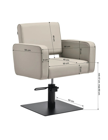 Copenhagen Styling Chair, grijsbeige – Premium comfort en modern design