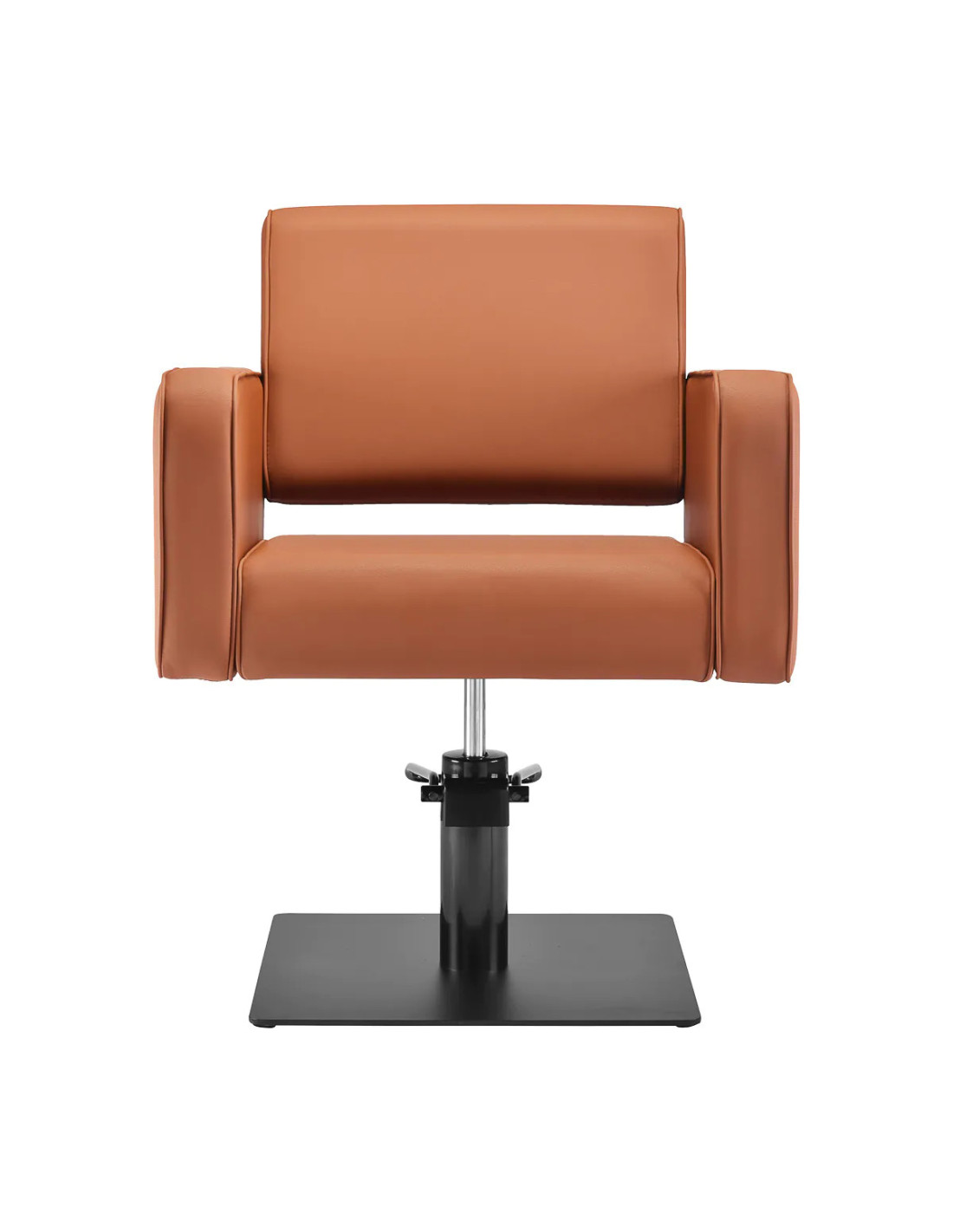 Poltrona da parrucchiere Copenhagen Cognac: comfort premium e design moderno