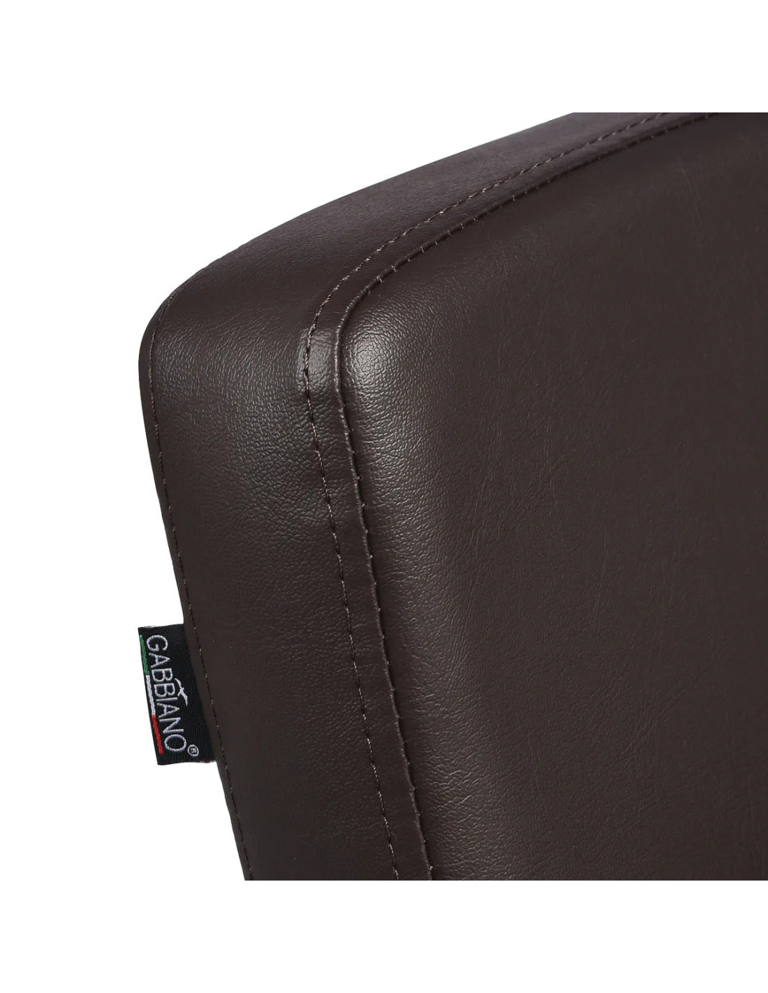 Cadeira de cabeleireiro Naples, marrom chocolate – Design italiano e conforto profissional