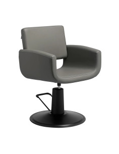 Poltrona da parrucchiere in pietra grigia di Napoli: design moderno e comfort premium