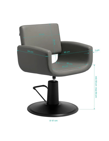 Naples Grey Stone Styling Chair – Modern design en premium comfort