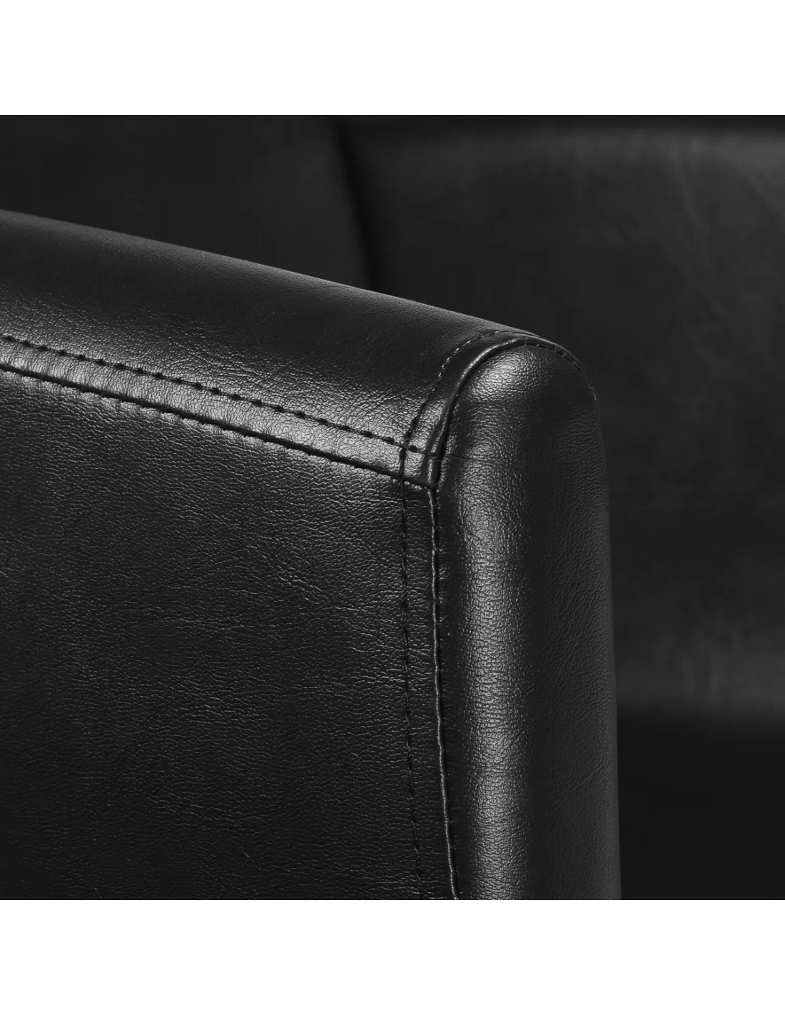  Fauteuil de Coiffage Naples Full Black – Design Intégral & Confort Professionnel 