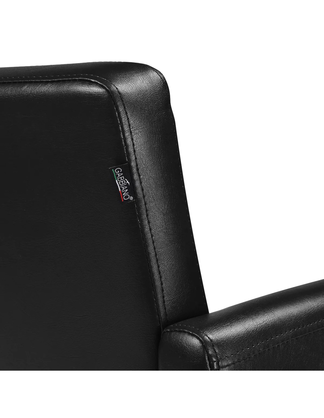 Silla de peluquería Naples completamente negra: diseño integral y comodidad profesional