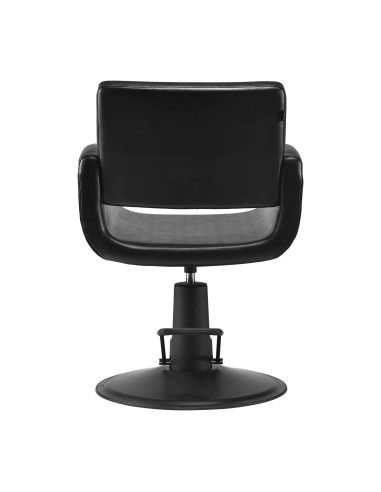  Fauteuil de Coiffage Naples Full Black – Design Intégral & Confort Professionnel 