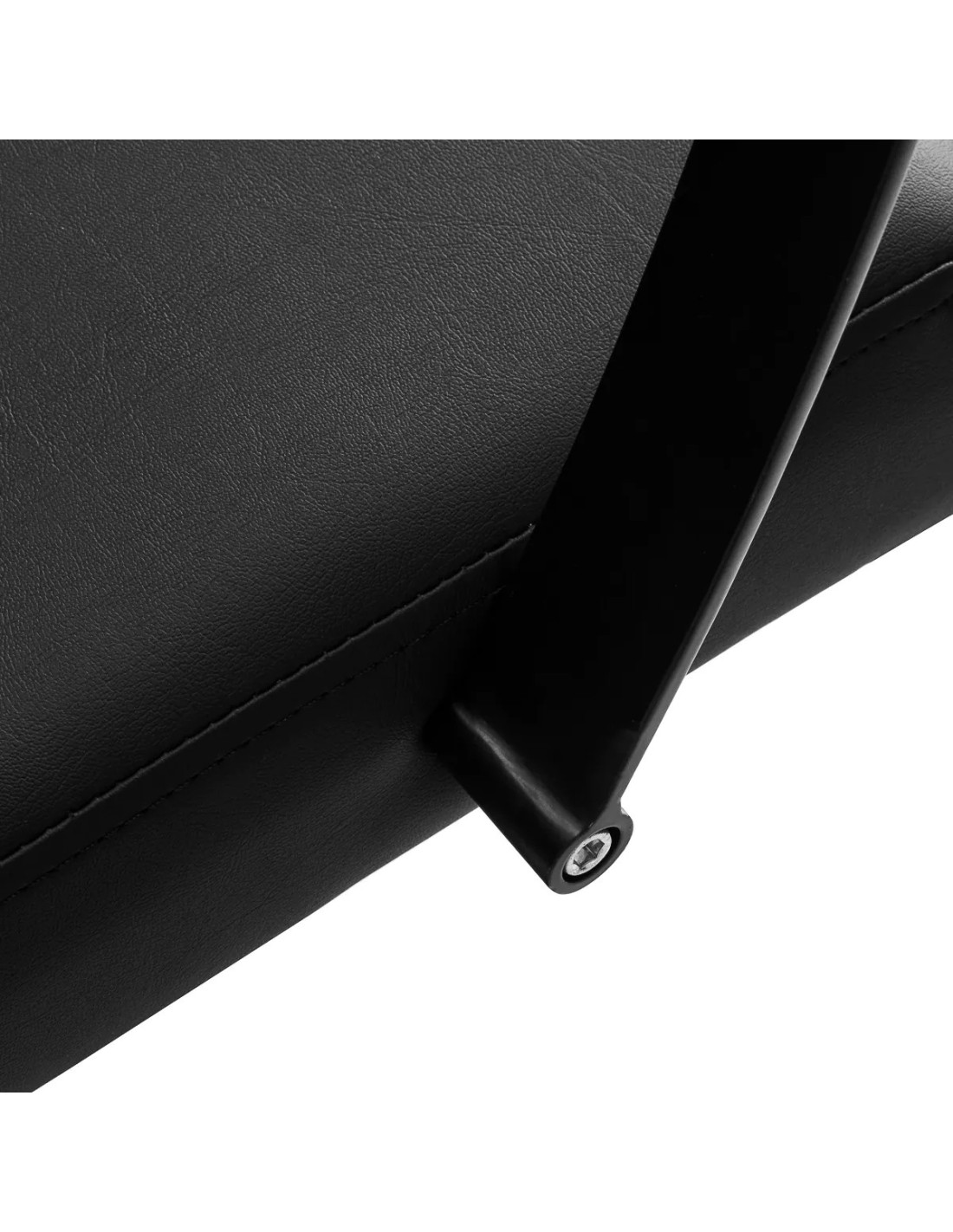 Fotel fryzjerski Cagliari Black Hydraulic – minimalistyczny design i profesjonalny komfort