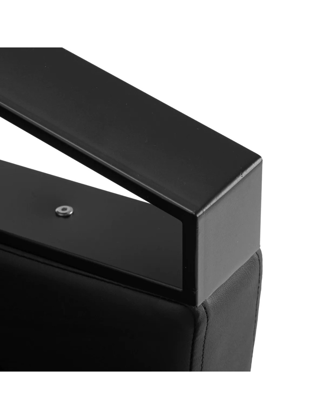 Fauteuil de Coiffure Hydraulique Matera Noir – Élégance Structurée & Confort Pro 